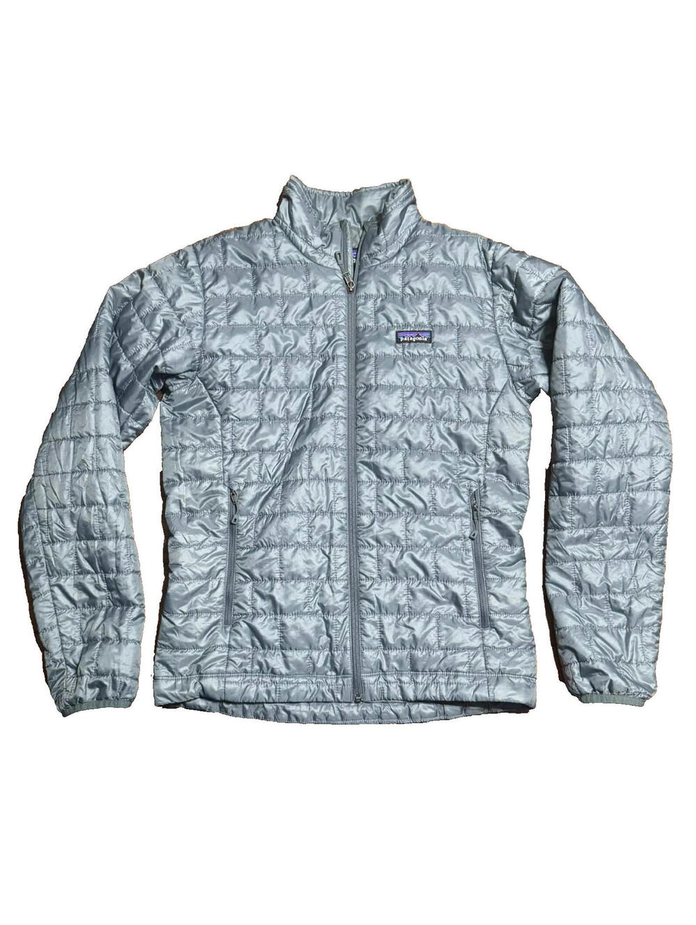 Patagonia Nano Puffer Jacket Mens Small Light Green Full Zip Lightweight FA23